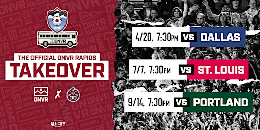 Image principale de DNVR Rapids Takeover at Dick's Sporting Goods Park