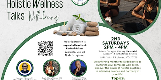 Primaire afbeelding van Harmony Within Holistic Wellness Talks