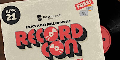 Record Con 2024 - Vinyl Record Pop Up Shop primary image