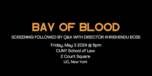 Bay of Blood Screening and Q&A primary image