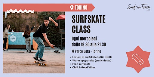 Imagem principal do evento Surfskate Class Torino - Tutti i livelli