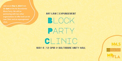 Imagem principal do evento Art Law Clinic: May 2024