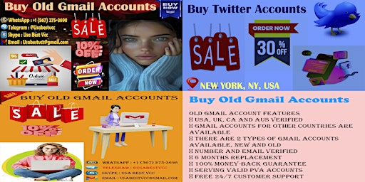 Top 4 Best Website To Buy Old Gmail Accounts - #pva primary image