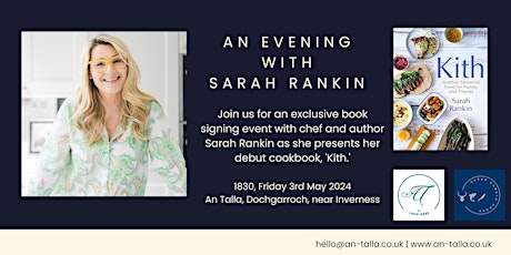 An Evening with Sarah Rankin: Celebrating 'Kith' at An Talla