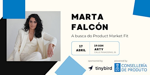 Imagem principal do evento A busca do Product Market Fit con Marta Falcón