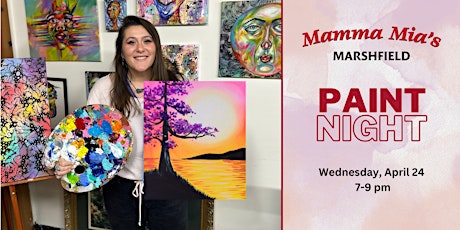 Paint Night at Mamma Mia's Marshfield