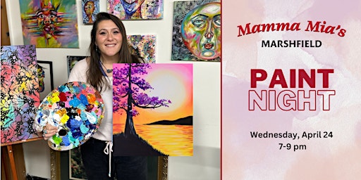 Imagen principal de Paint Night at Mamma Mia's Marshfield