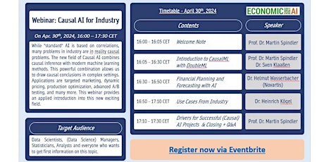 Webinar: Causal AI in Industry