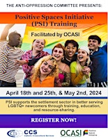 Positive Spaces Initiative (PSI) Training primary image