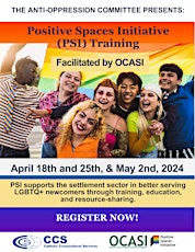 Positive Spaces Initiative (PSI) Training