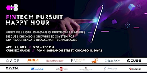 Chicago FinTech Pursuit Happy Hour - Spring Kickoff primary image