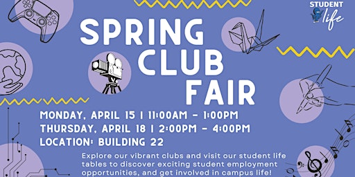 Image principale de Spring Quarter Club Fair