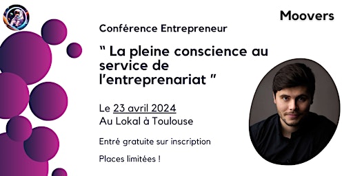 Image principale de Conférence & Afterwork Entrepreneur