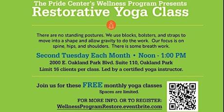 Wellness Program Restorative Yoga