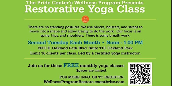 Wellness Program Restorative Yoga