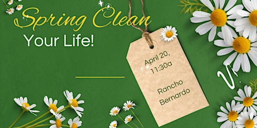 Imagen principal de Women's Group Meeting >> Spring Clean Your Life!