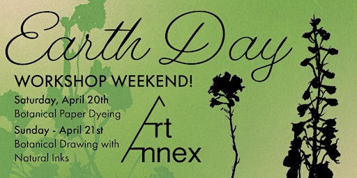 Primaire afbeelding van Botanical Paper Dyeing - EARTH DAY at the ART ANNEX