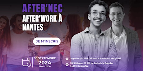 AFTERWORK À NANTES ORGANISÉ PAR LE CLUB NEC