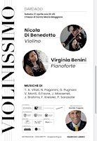 Imagem principal do evento "Violinissimo" - Duo Di Benedetto - Benini