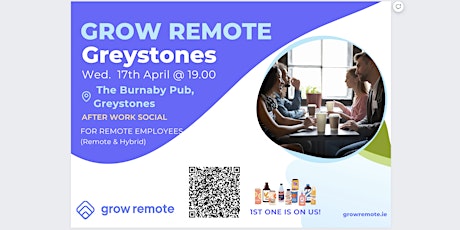 After Work Social - Grow Remote Greystones