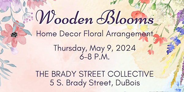 Wooden Blooms- Wooden Floral Creation