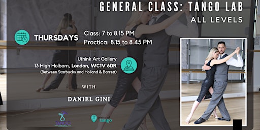 Imagem principal do evento General Class: TANGO LAB - Argentine Tango