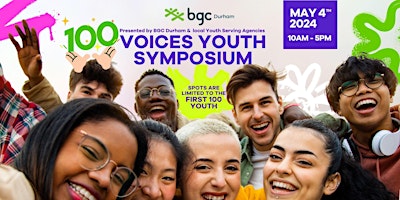 Primaire afbeelding van 100 Voices -Youth Symposium