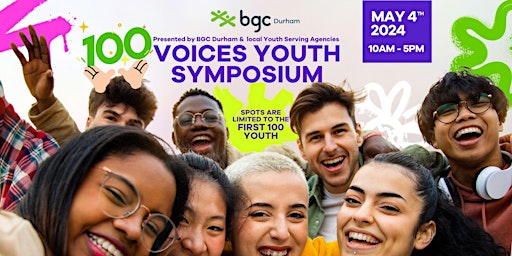 Imagem principal do evento 100 Voices -Youth Symposium