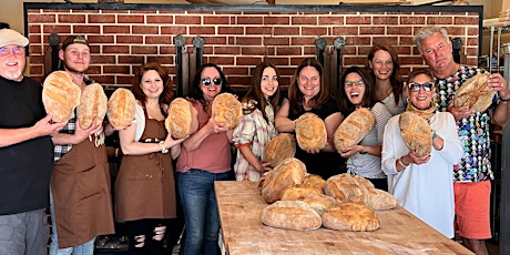 Sourdough Bread making class on a Authentic Wood fired brick oven