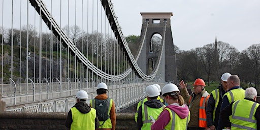 Imagem principal do evento Clifton Suspension Bridge hard-hat tours with the Tuesday Group