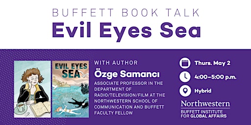 Imagem principal do evento "Evil Eyes Sea" Book Talk with Özge Samancı