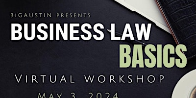 Business Law Basics - VIRTUAL WORKSHOP primary image