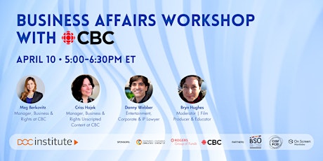 Imagem principal do evento Business Affairs Workshop with CBC