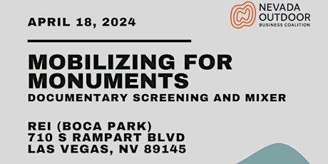 Mobilizing for Monuments Documentary Screening and Mixer