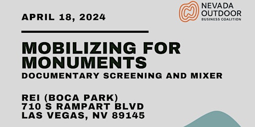 Image principale de Mobilizing for Monuments Documentary Screening and Mixer