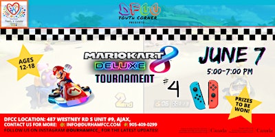 Imagem principal do evento Mario Kart Deluxe 8 Tournament 4.0