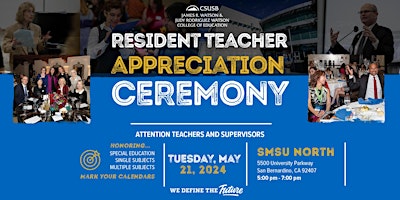 Imagen principal de Resident Teacher Appreciation Ceremony