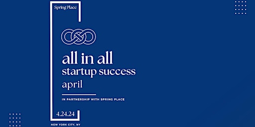 Hauptbild für startup success: april