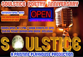 Imagem principal de 1st Annual Soulstice Poetry Anniversary