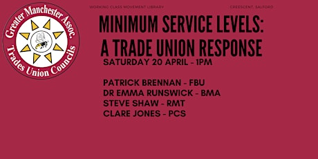 Minimum service levels: a trade union response