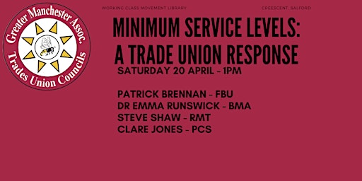 Immagine principale di Minimum service levels: a trade union response 