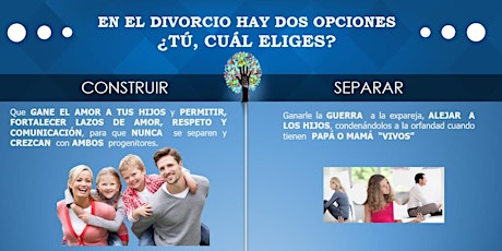 Imagen principal de DESPUÉS DEL DIVORCIO QUE OFRECES A TUS HIJOS;  AMOR = SEGURIDAD O EGOÍSMO = ORFANDAD