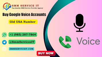 Imagen principal de 3 Best Place To Buy Google Voice Accounts (USA Bulk Accounts)