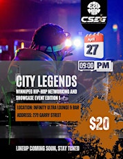 City Legends Winnipeg hip-hop Networking and Showcase event edition 1