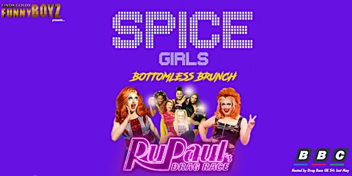 Imagem principal de Spice Girls Bottomless Brunch hosted by RuPaul's Drag Race "JustMay"