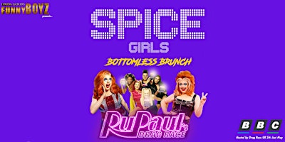 Imagem principal do evento Spice Girls Bottomless Brunch hosted by RuPaul's Drag Race "JustMay"