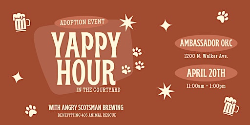 Hauptbild für Yappy Hour in the Courtyard