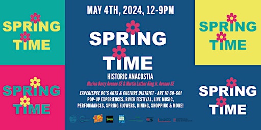 Hauptbild für SpringTime - Celebrating DC's Arts & Culture District in Historic Anacostia