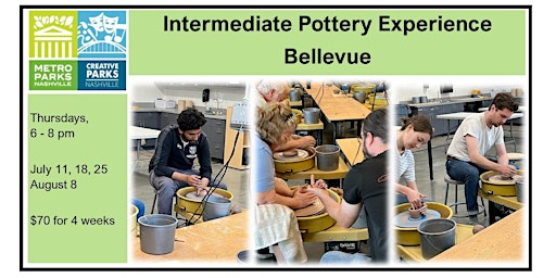 Intermediate Pottery Experience primary image