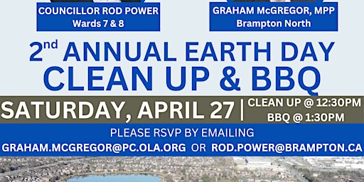 Image principale de 2ND ANNUAL EARTH DAY COMMUNITY CLEAN UP & BBQ